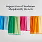 Cotton Velour Cabana Stripe Beach Towel - Novia Collection