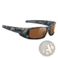 Koda Sport Polarized Square Mirror Lens Sunglasses