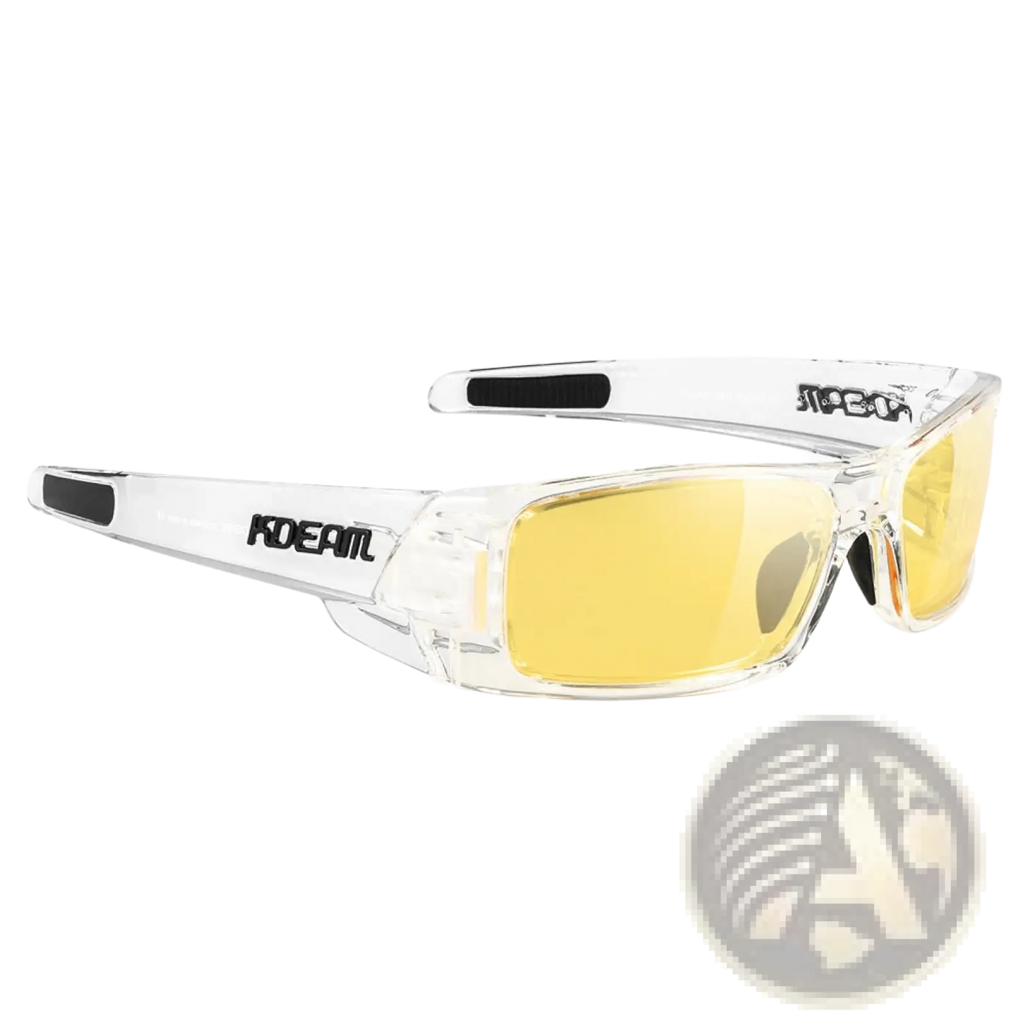 Koda Sport Polarized Square Mirror Lens Sunglasses