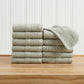 100% Cotton Woven Texture Bath Towel Set - Marbella Collection