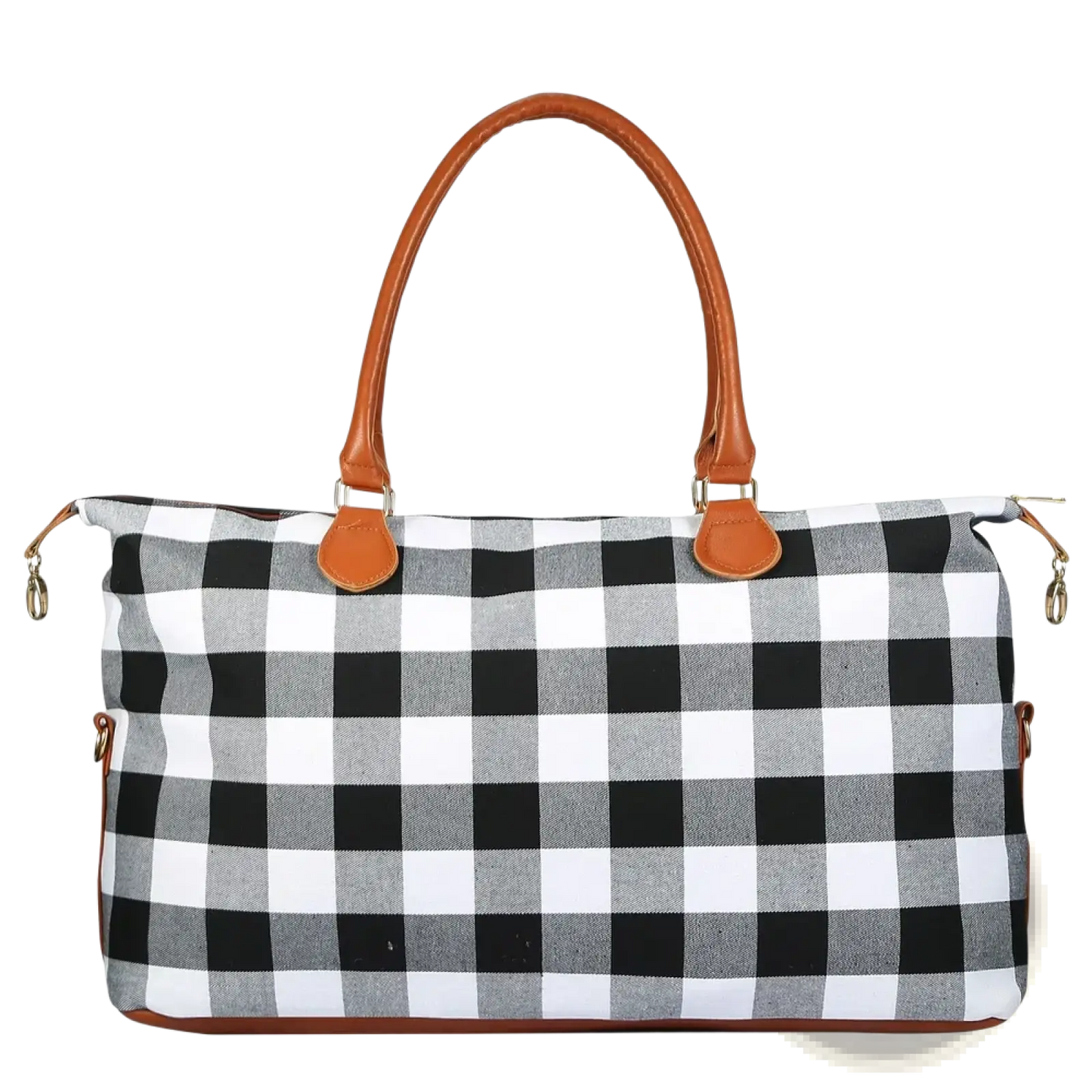 Large Capacity Cotton Canvas Weekend Travel Duffle Bag