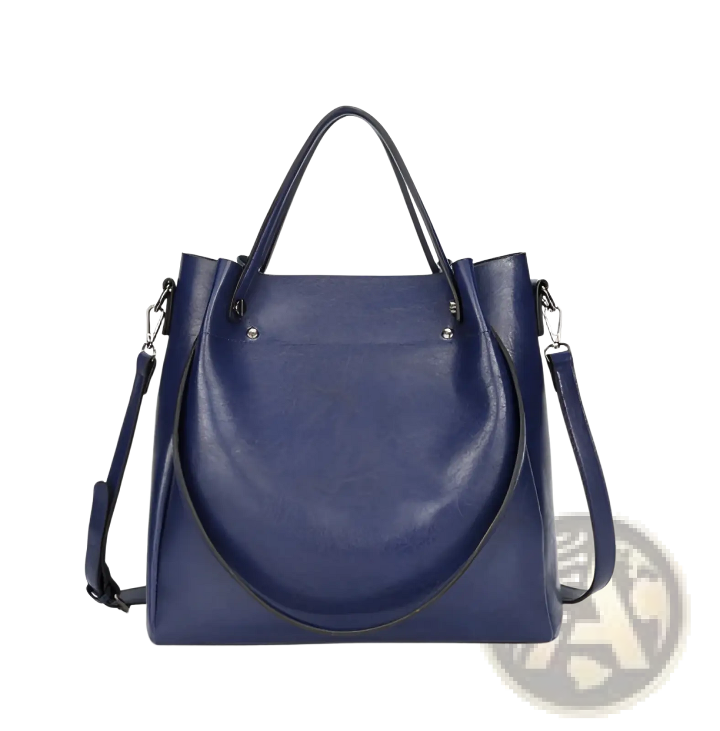 Large Capacity Faux Leather Tote Shoulder Bag