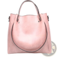 Large Capacity Faux Leather Tote Shoulder Bag