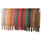 Adjustable Textured Leather Handbag Strap with Gold Clasp