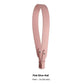 Adjustable Textured Leather Handbag Strap with Gold Clasp
