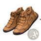 Leather Boots Hand Stitched Vintage High Top Sneakers
