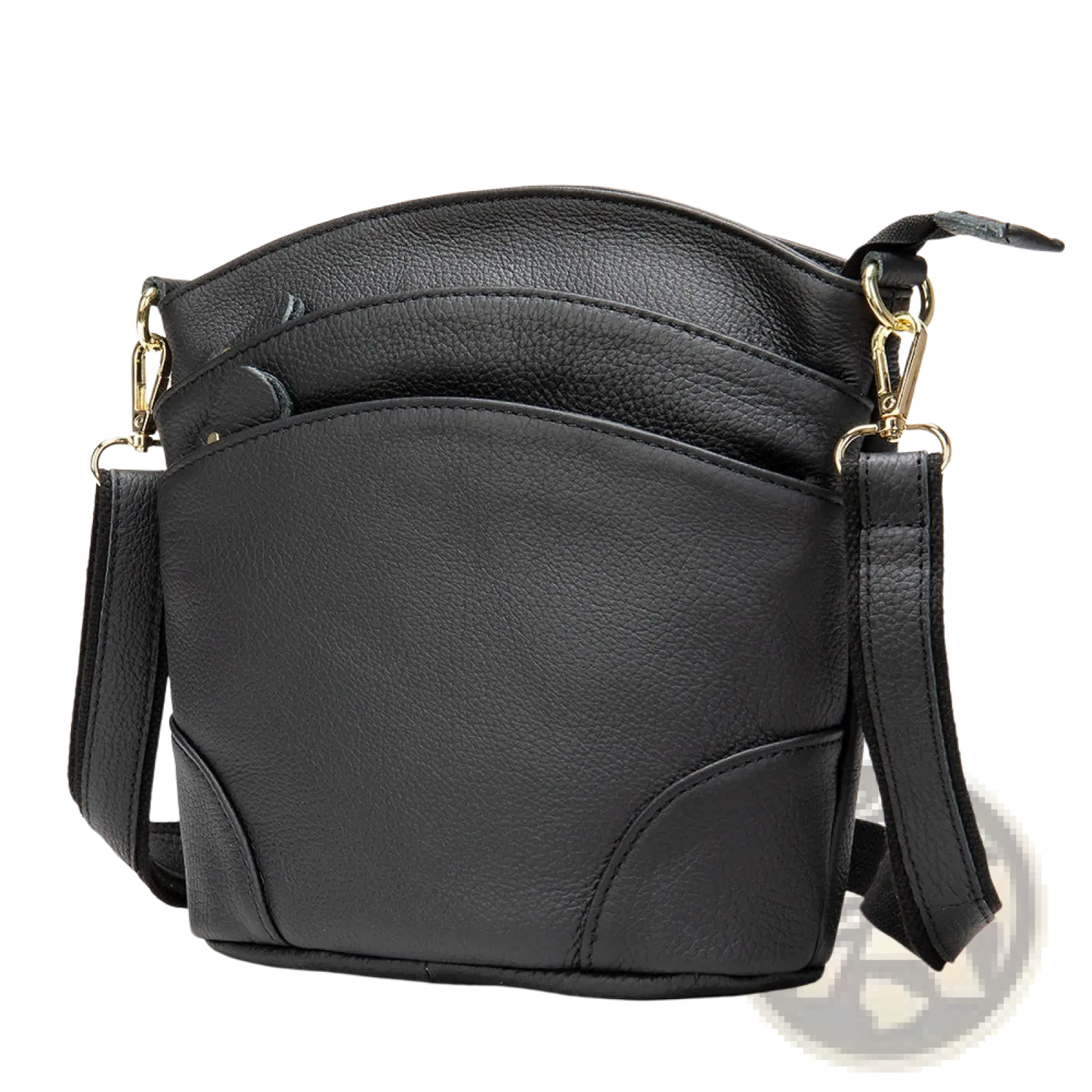 Leather Crossbody Bag Retro Cowhide Shoulder Purse