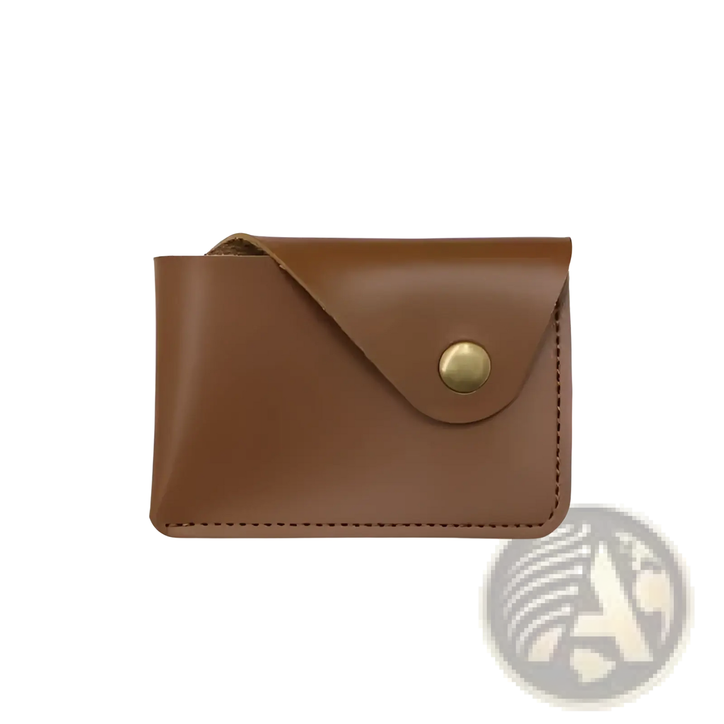Leather Elephant Bag Charm and Slim Card Holder Set