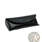 Leather Glasses Case and Microfiber Cleaning Set