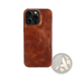 Leather Iphone Case Vintage Horse Oil Drop Resistant