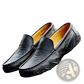 Leather Loafers for Men Retro British Style Shoes