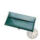 Leather Long Wallet Slim Minimalist Cowhide Clutch