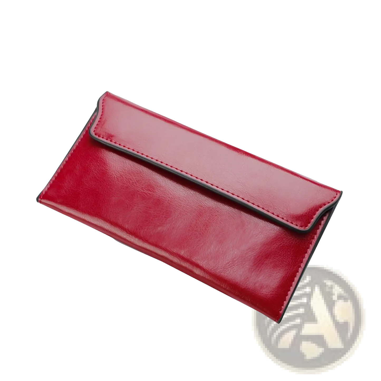 Leather Long Wallet Slim Minimalist Cowhide Clutch