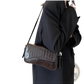 Leather Messenger Bag Minimalist Crossbody Organ Bag