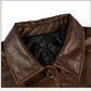 Unisex Faux Leather Mid Length Trench Coat