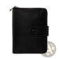 Leather Mini Organ Wallet with Button Closure