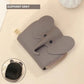 Elephant Leather Accordion Card Holder Wallet
