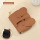 Elephant Leather Accordion Card Holder Wallet