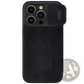 Leather Phone Case with Camera Slider for Iphone 15