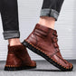 Arbaglobal Men's Handcrafted Leather Casual Ankle Boots