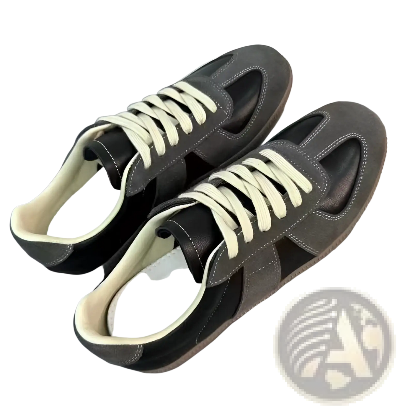 Leather Sneakers Versatile Casual Low Top Shoes
