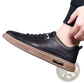 Leather Sports Sneakers Cushioned Fashion Shoes