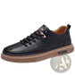 Leather Sports Sneakers Cushioned Fashion Shoes