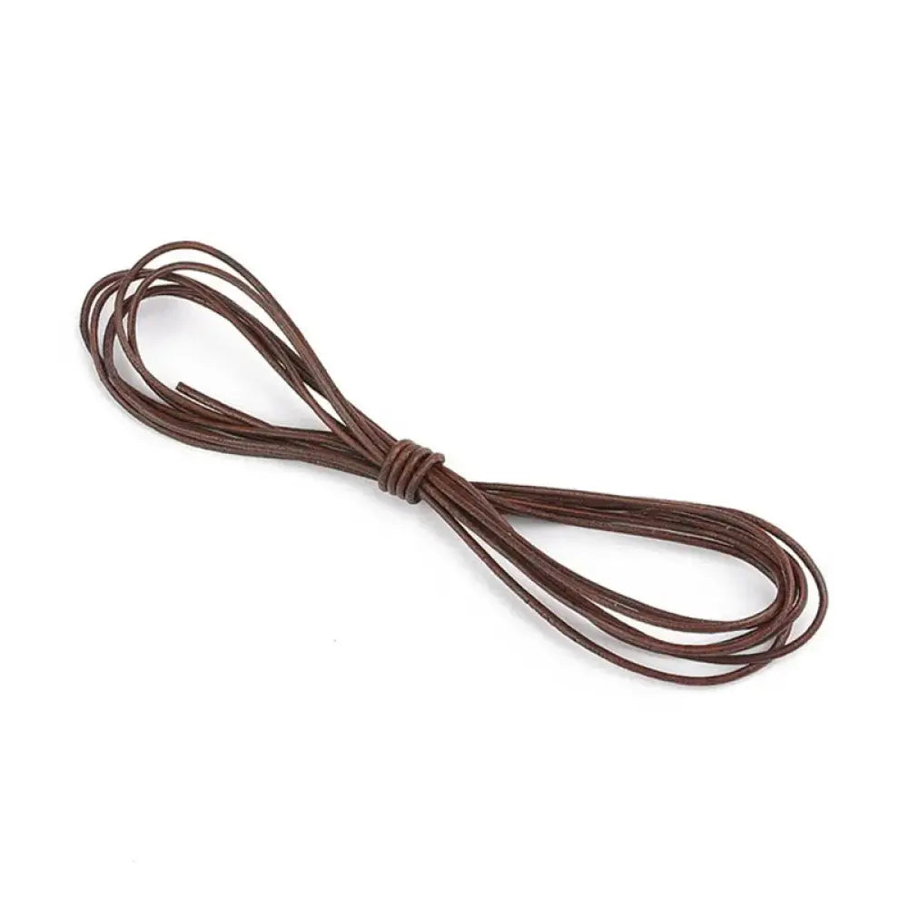 Handmade Genuine Leather Cord for Diy Crafting Projects