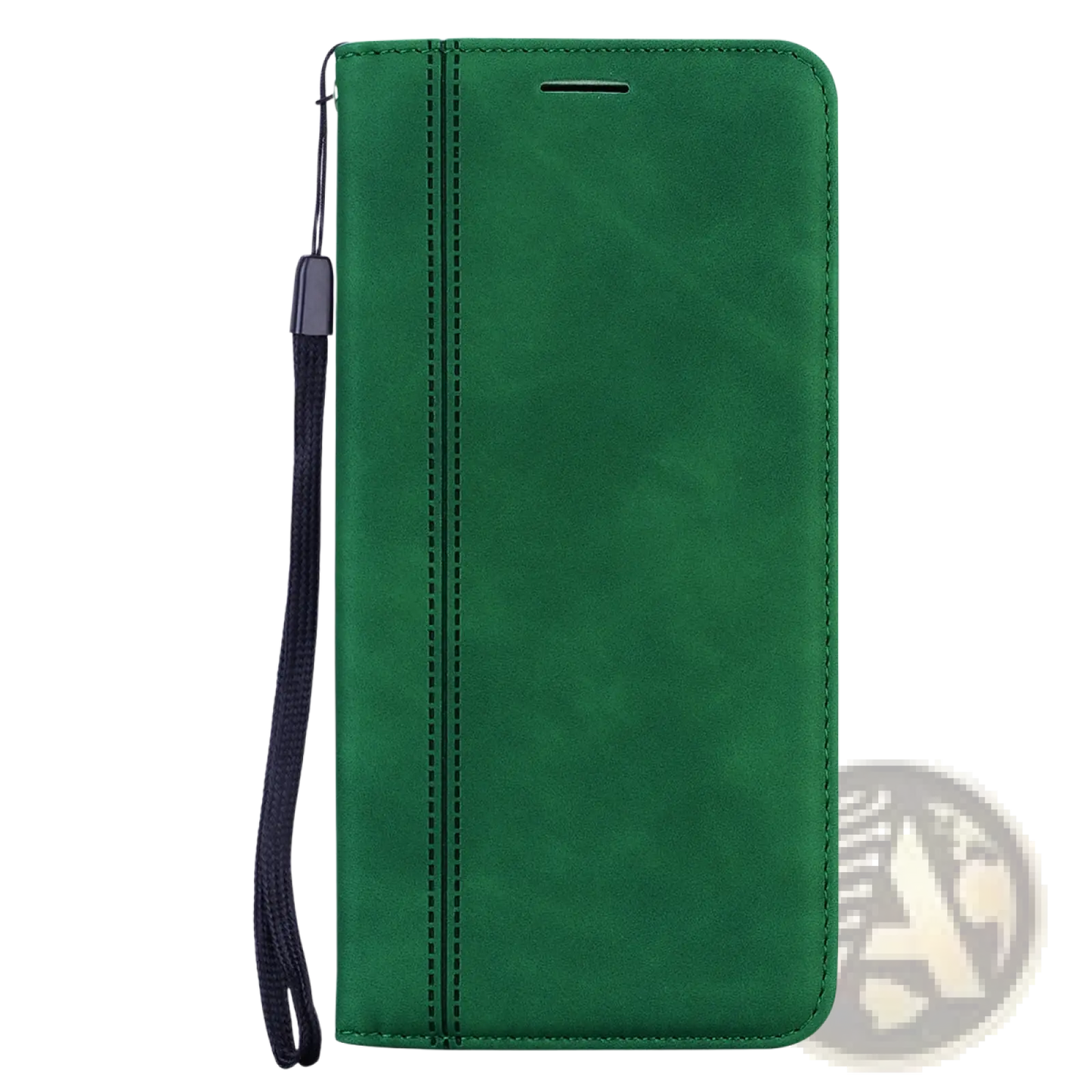 Leather Wallet Phone Case with Magnetic Card Slot