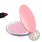 Led Makeup Mirror Portable Usb Compact Folding Mirror