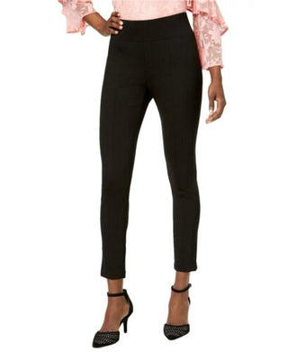 Leggings Alfani Feminina Petite Comfort-Waist Pretas Tamanho Médio