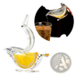 Lemon Squeezer Bird Acrylic Manual Citrus Juicer Tool