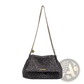 Leopard Print Crossbody Bag with Gold Chain Strap