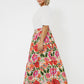 Saia Maxi Evelyn Feminina Leota Vermelha