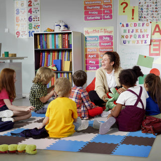 Tapete de exercícios de espuma com encaixe de 16 peças BalanceFrom Fitness