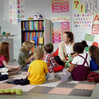 Tapete de exercícios de espuma com encaixe de 16 peças BalanceFrom Fitness