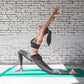 Tapete de exercícios BalanceFrom Fitness GoCloud extra grosso de 1" com alça de transporte, verde