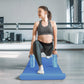 Conjunto de ioga BalanceFrom Fitness com 7 peças, tapete, faixa elástica e joelheira, azul