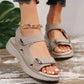 Lightweight Fish Mouth Velcro Sport Sandals for Women