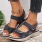 Lightweight Fish Mouth Velcro Sport Sandals for Women