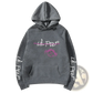 Lil Peep Graphic Print Pullover Hooded Sweatshirt