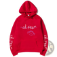 Lil Peep Graphic Print Pullover Hooded Sweatshirt
