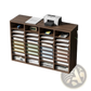 Literature Organizer 36 Compartment Wood Mail Sorter