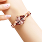 Luxe Geometric Faceted Bracelet Watch with Diamond Accents