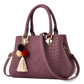 Luxury Women Handbags Woven Pu Leather Crossbody Bag