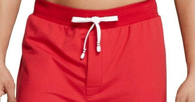 Calça de pijama jogger masculina Tommy Hilfiger Colorblocked, cor mogno, tamanho 2, extra grande
