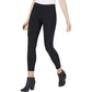 Leggings femininas básicas de cintura média Maison Jules, pretas, tamanho pequeno