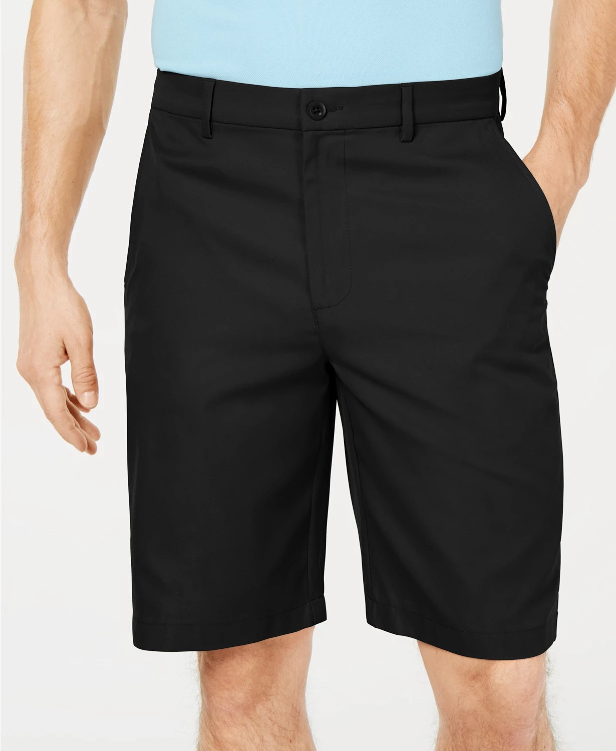 Shorts masculino Attack Life By Greg Norman Core 10" Classic-Fit, preto, tamanho 42