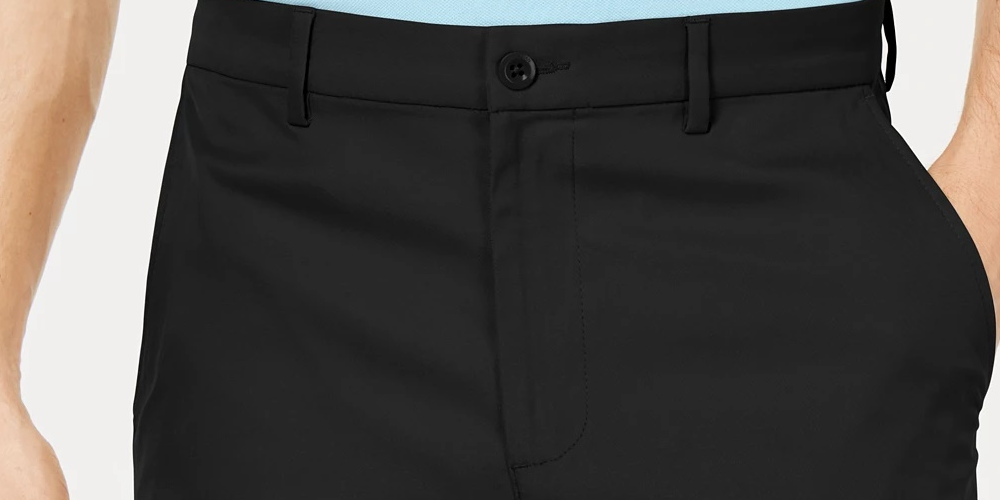 Shorts masculino Attack Life By Greg Norman Core 10" Classic-Fit, preto, tamanho 42