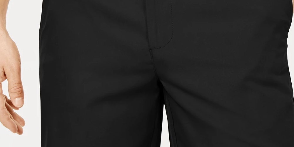 Shorts masculino Attack Life By Greg Norman Core 10" Classic-Fit, preto, tamanho 42